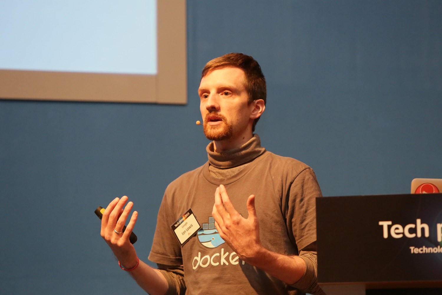 Me Speaking at Tech Planet